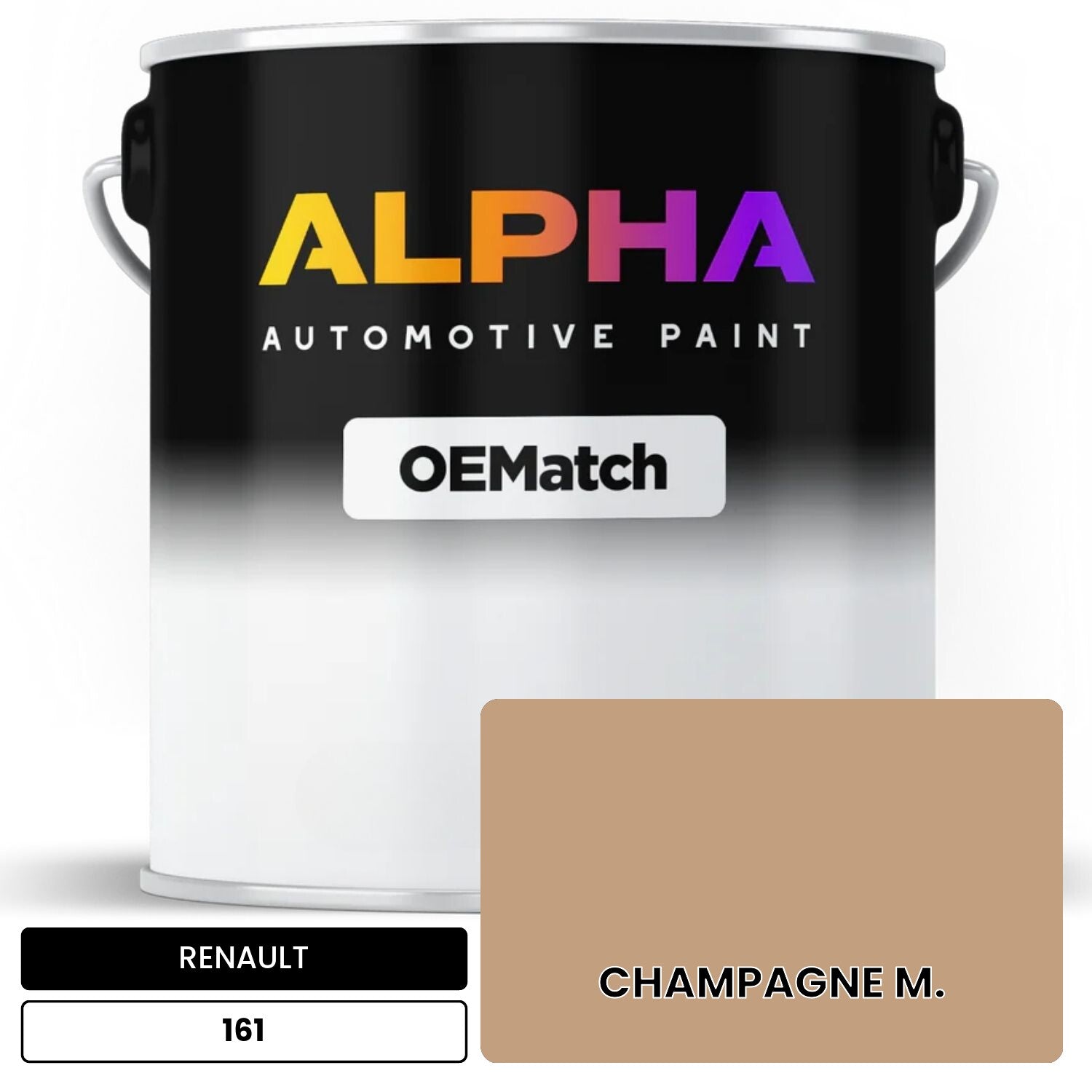 RENAULT CHAMPAGNE M. 161 OEMatch Basecoat