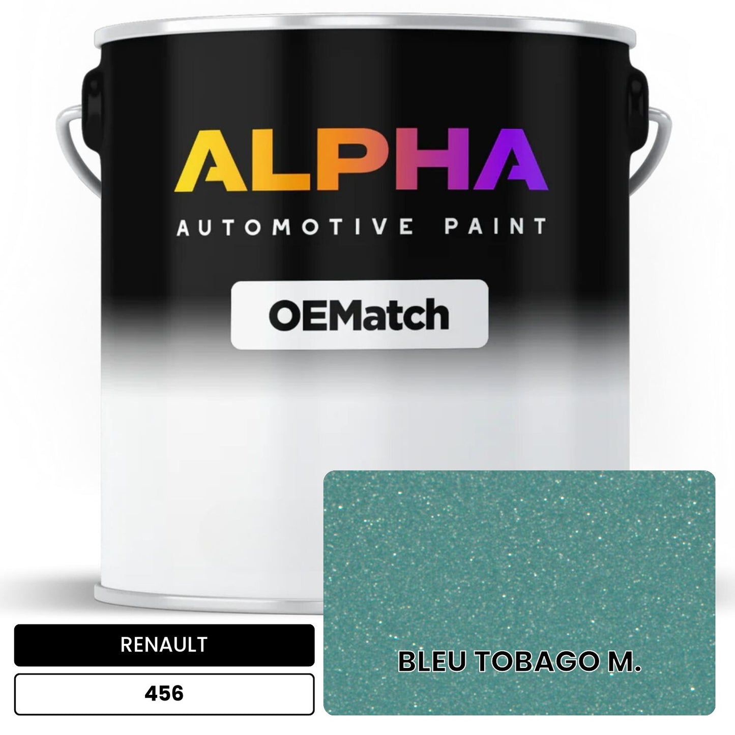 RENAULT BLEU TOBAGO M. 456 OEMatch Basecoat