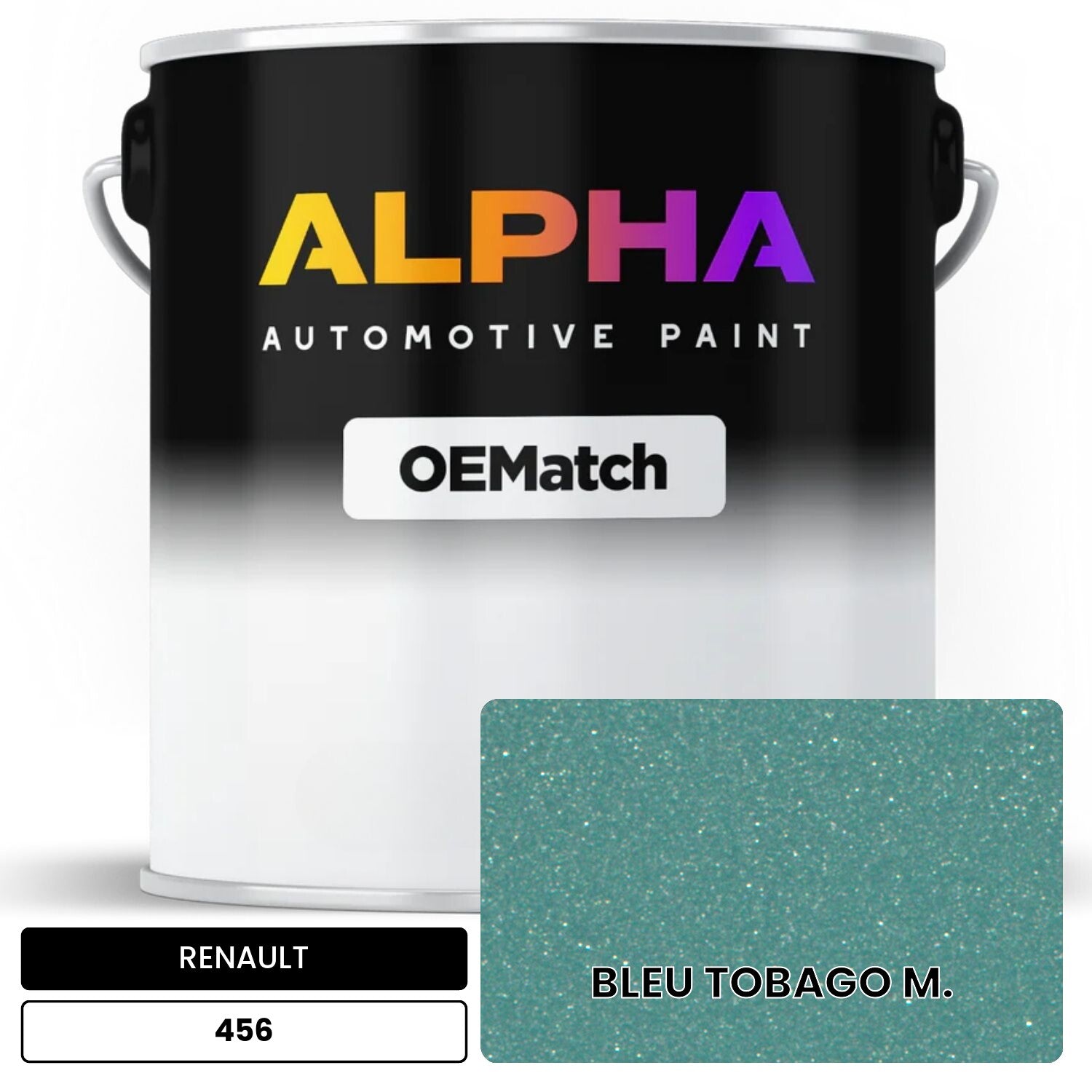 RENAULT BLEU TOBAGO M. 456 OEMatch Basecoat