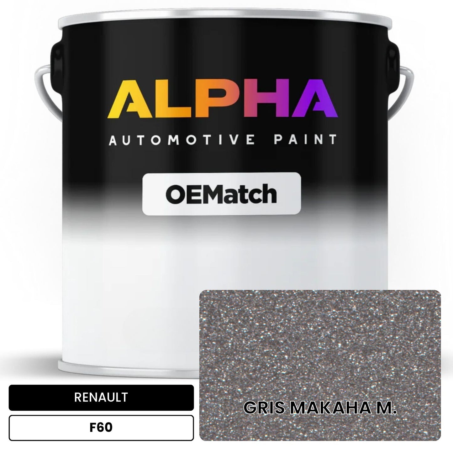 RENAULT GRIS MAKAHA M. F60 OEMatch Basecoat