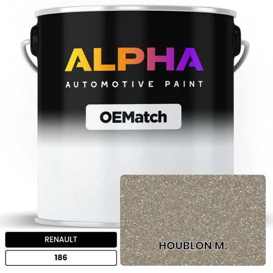 RENAULT HOUBLON M. 186 OEMatch Basecoat