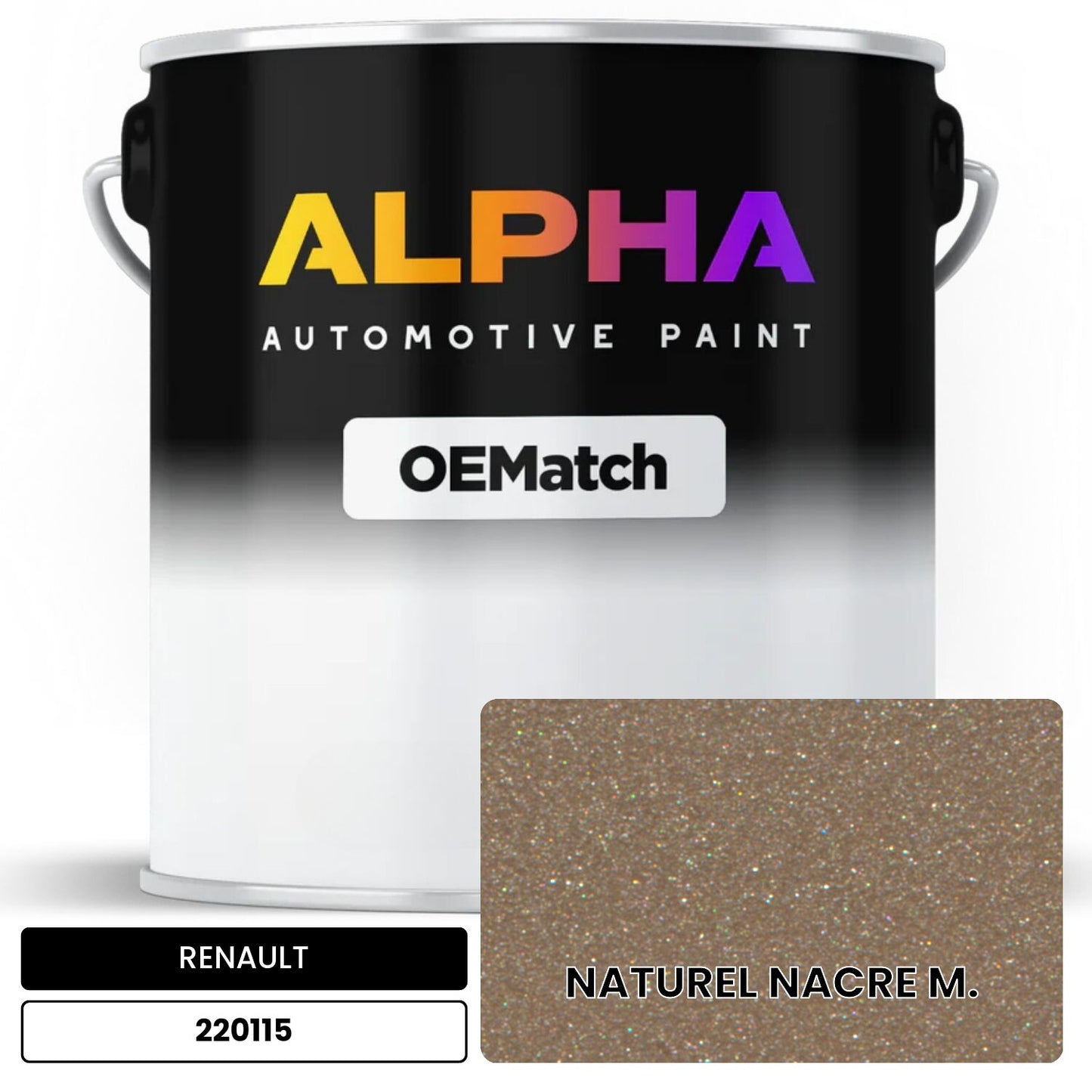 RENAULT NATUREL NACRE M. 220115 OEMatch Basecoat