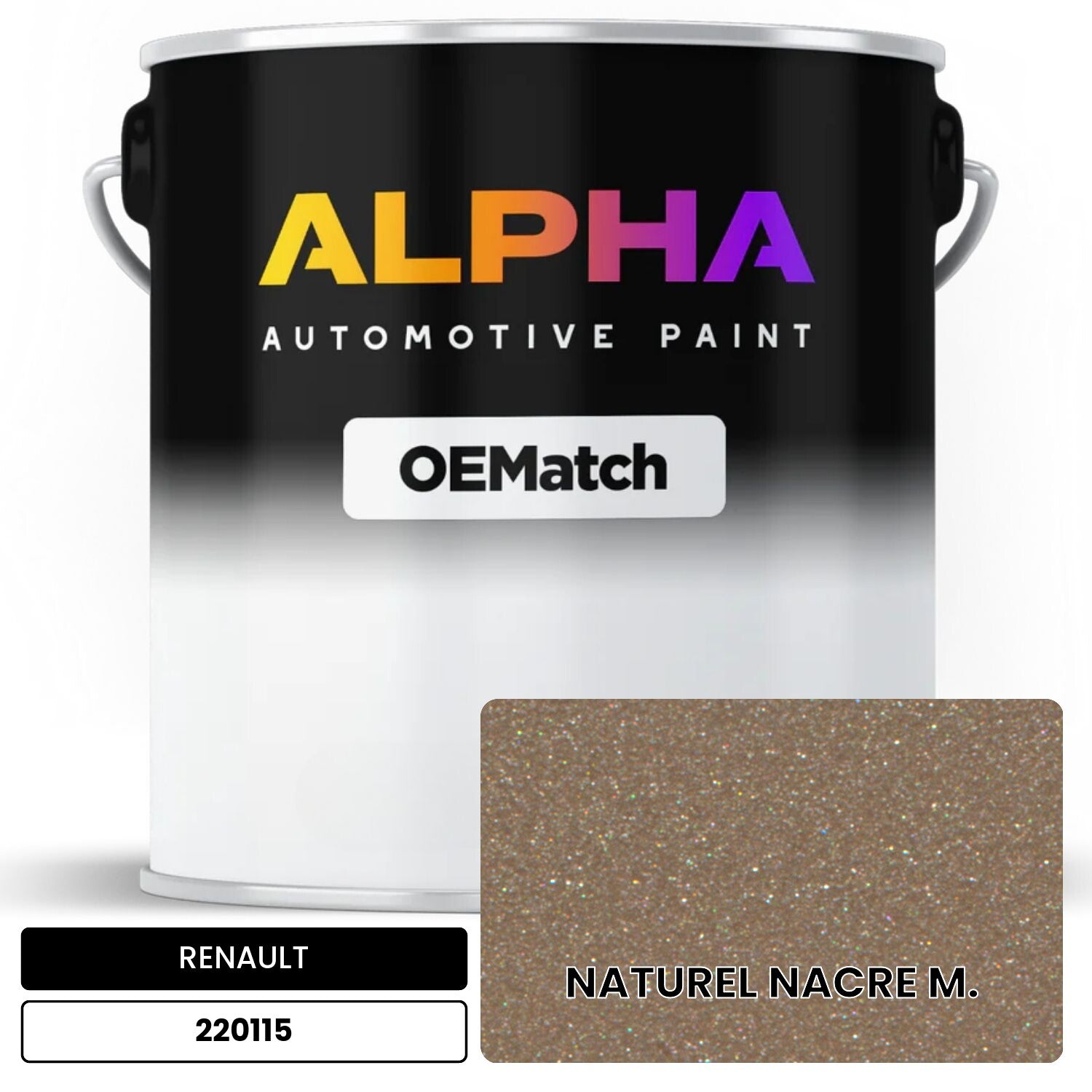 RENAULT NATUREL NACRE M. 220115 OEMatch Basecoat