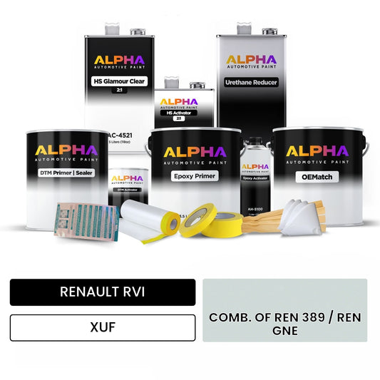 RENAULT RVI COMB. OF REN 389 / REN GNE XUF OEMatch Vehicle Paint Kit