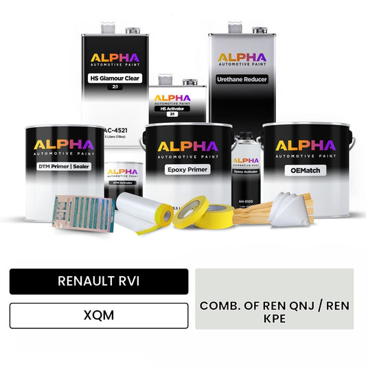 RENAULT RVI COMB. OF REN QNJ / REN KPE XQM OEMatch Vehicle Paint Kit