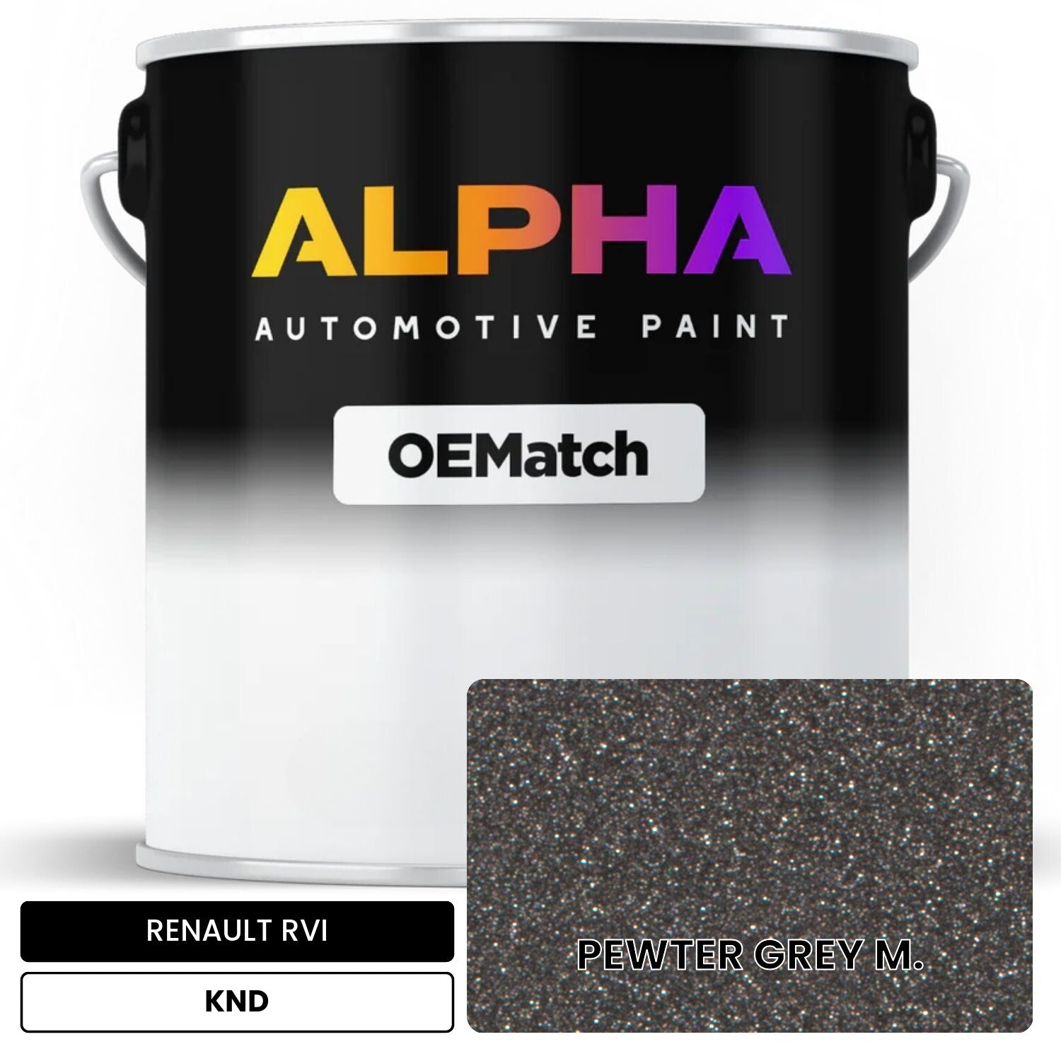 RENAULT RVI PEWTER GREY M. KND OEMatch Basecoat
