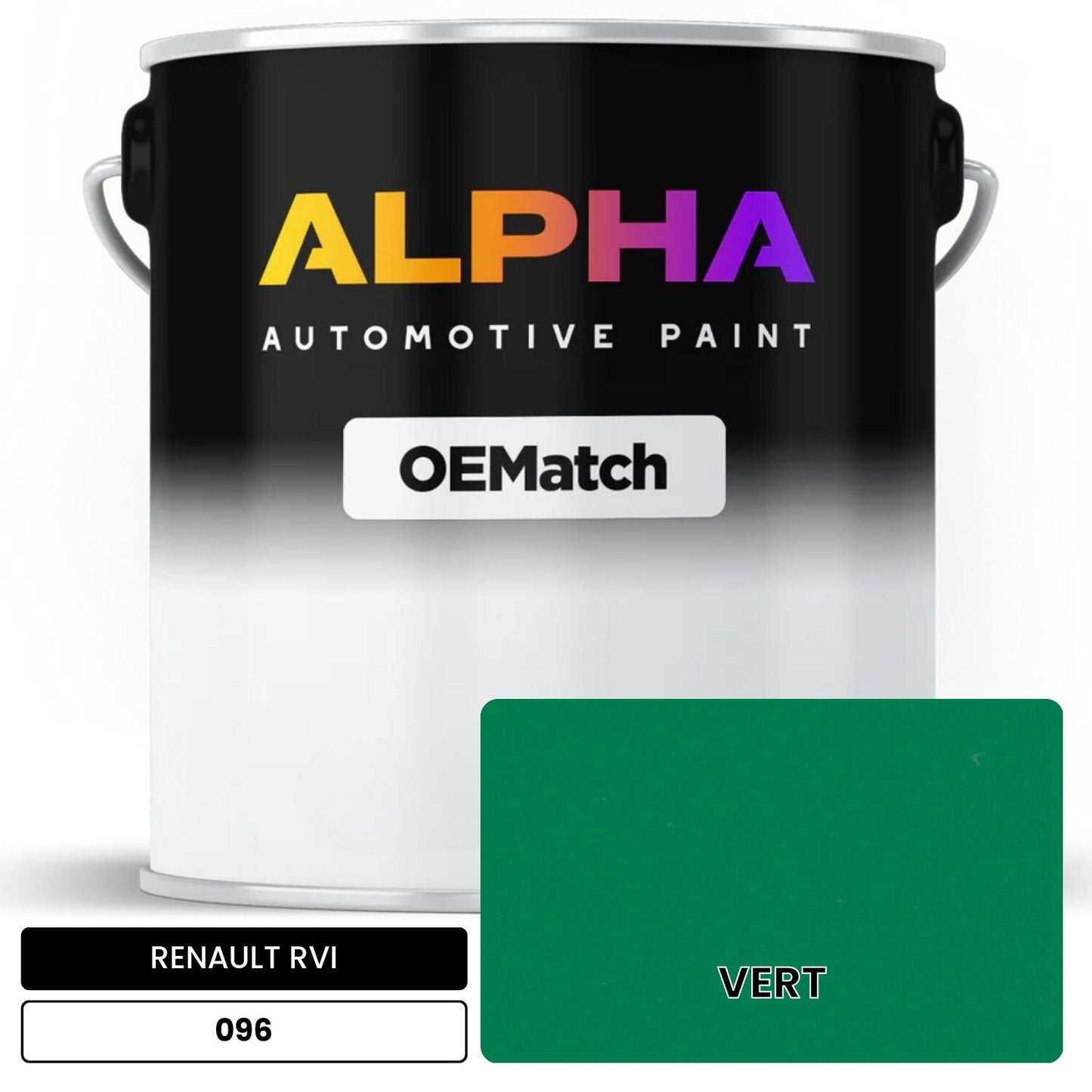 RENAULT RVI VERT 096 OEMatch Basecoat