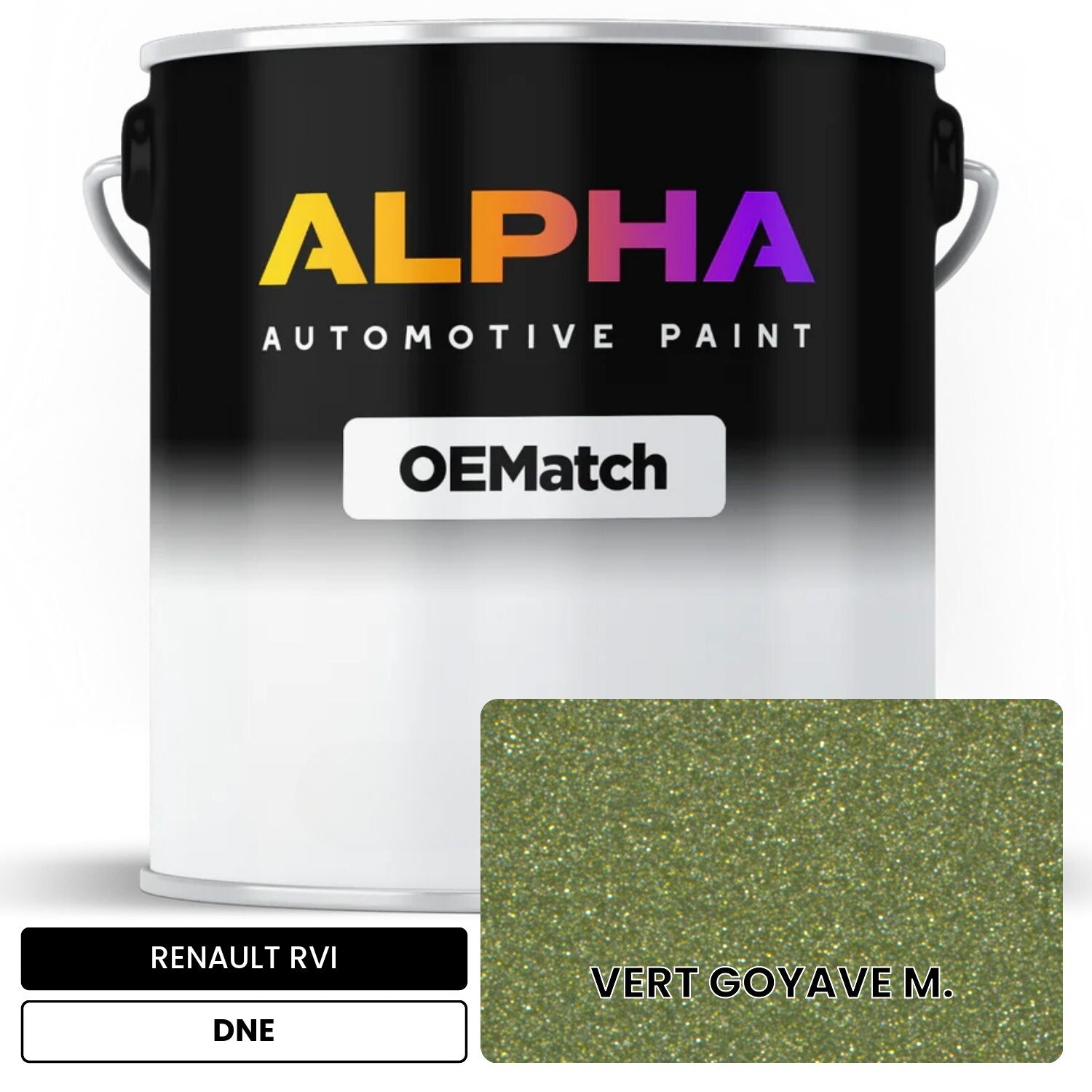 RENAULT RVI VERT GOYAVE M. DNE OEMatch Basecoat