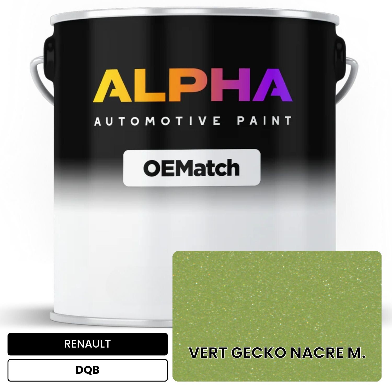 RENAULT VERT GECKO NACRE M. DQB OEMatch Basecoat