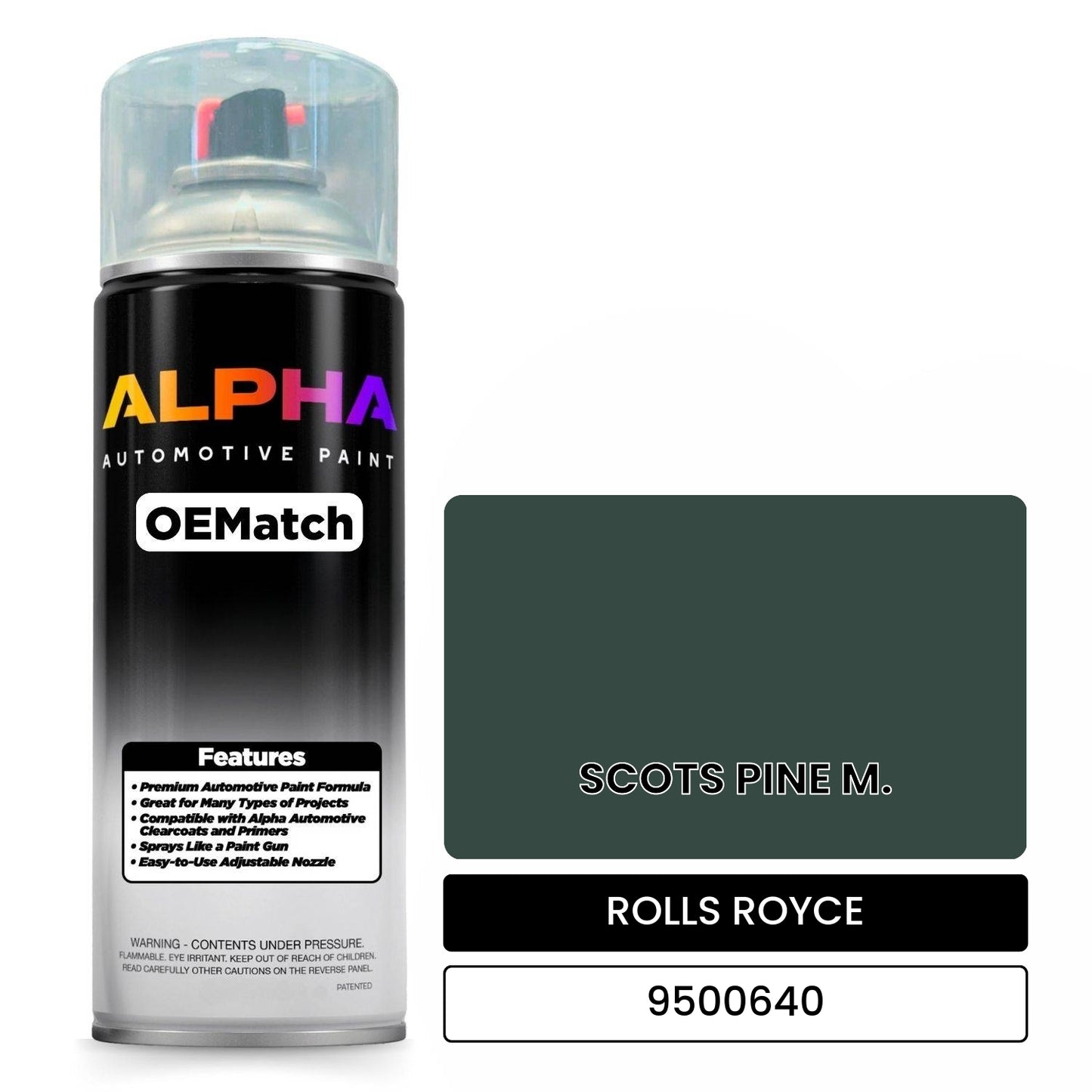 ROLLS ROYCE SCOTS PINE M. 9500640 OEMatch Spraycan