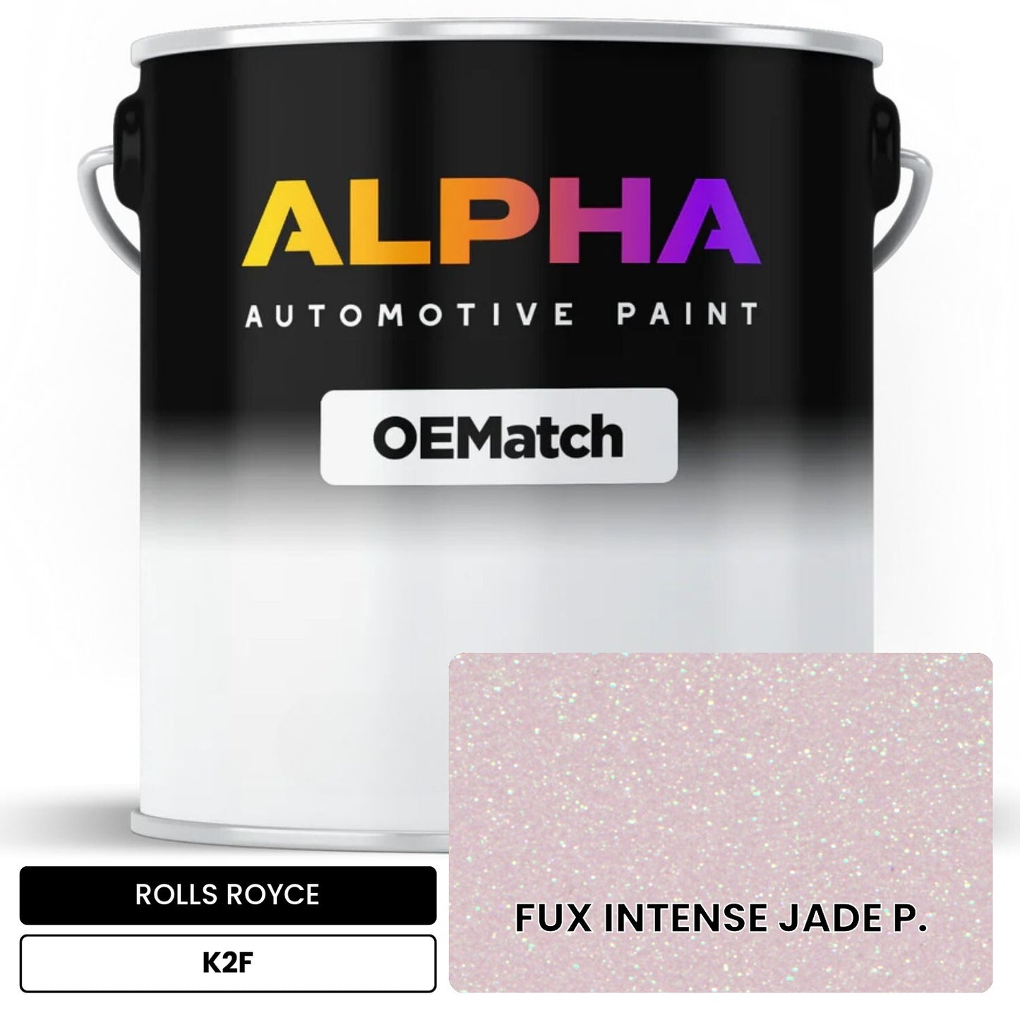 ROLLS ROYCE FUX INTENSE JADE P. K2F OEMatch Basecoat