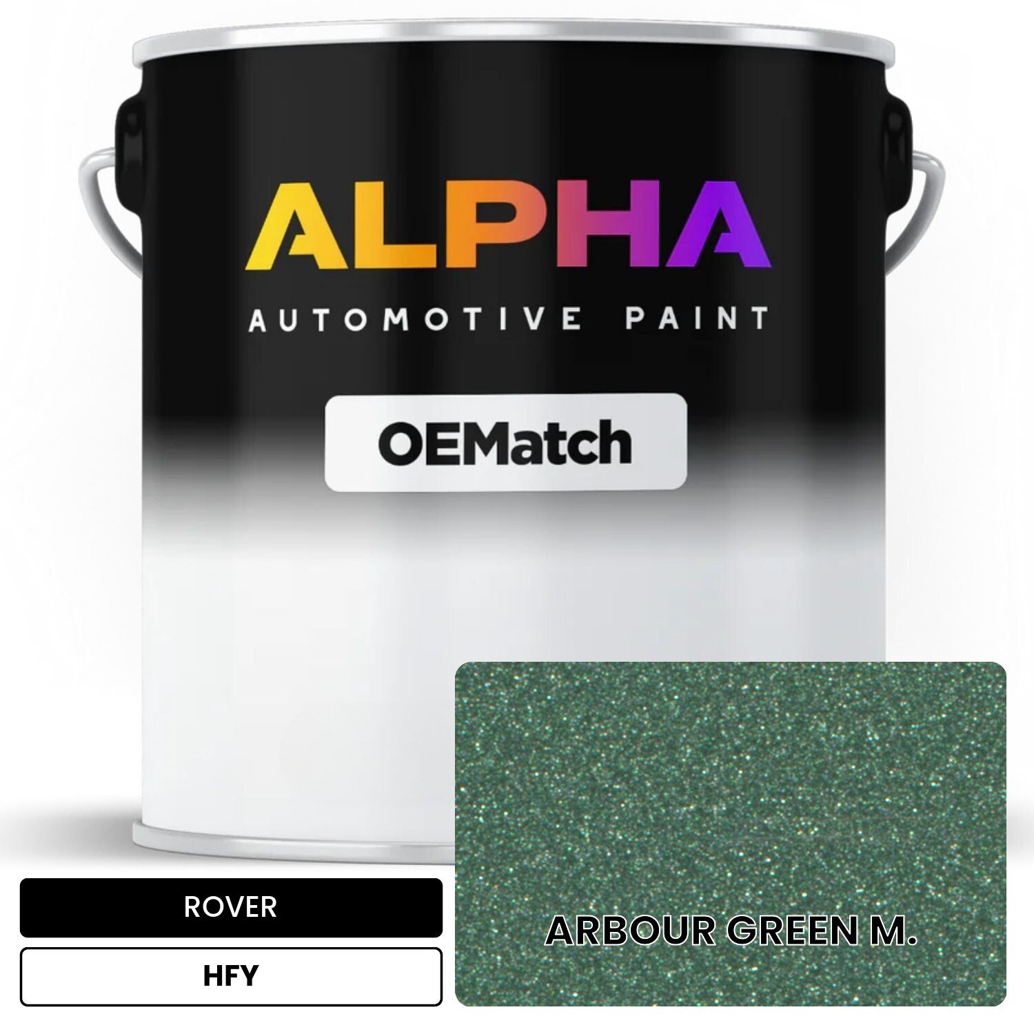 ROVER ARBOUR GREEN M. HFY OEMatch Basecoat