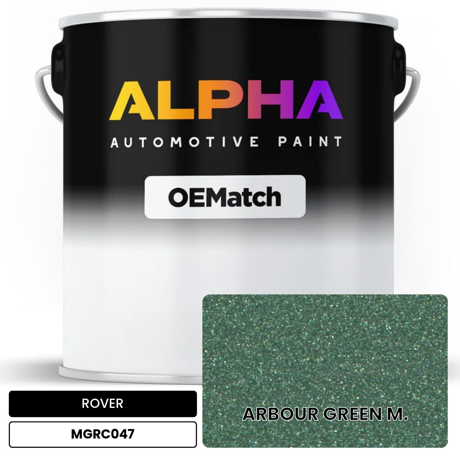 ROVER ARBOUR GREEN M. MGRC047 OEMatch Basecoat