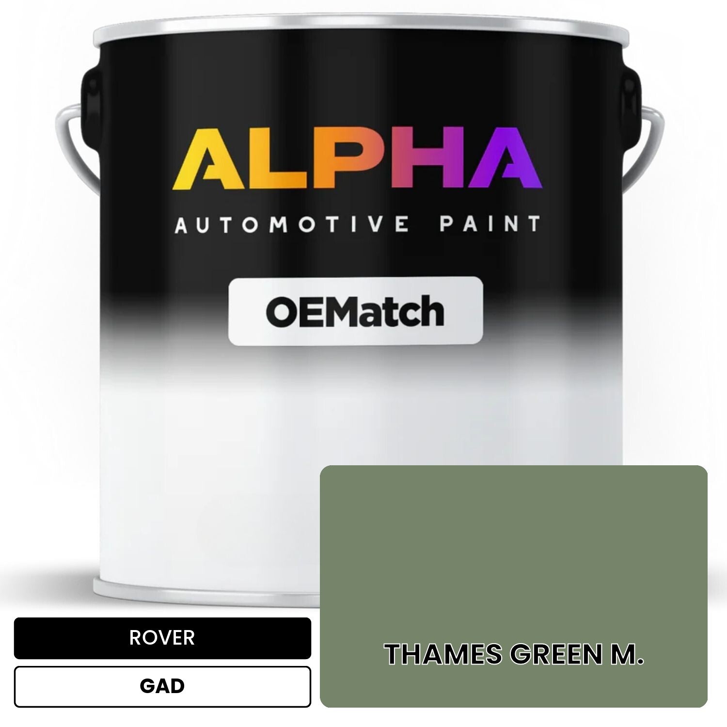 ROVER THAMES GREEN M. GAD OEMatch Basecoat