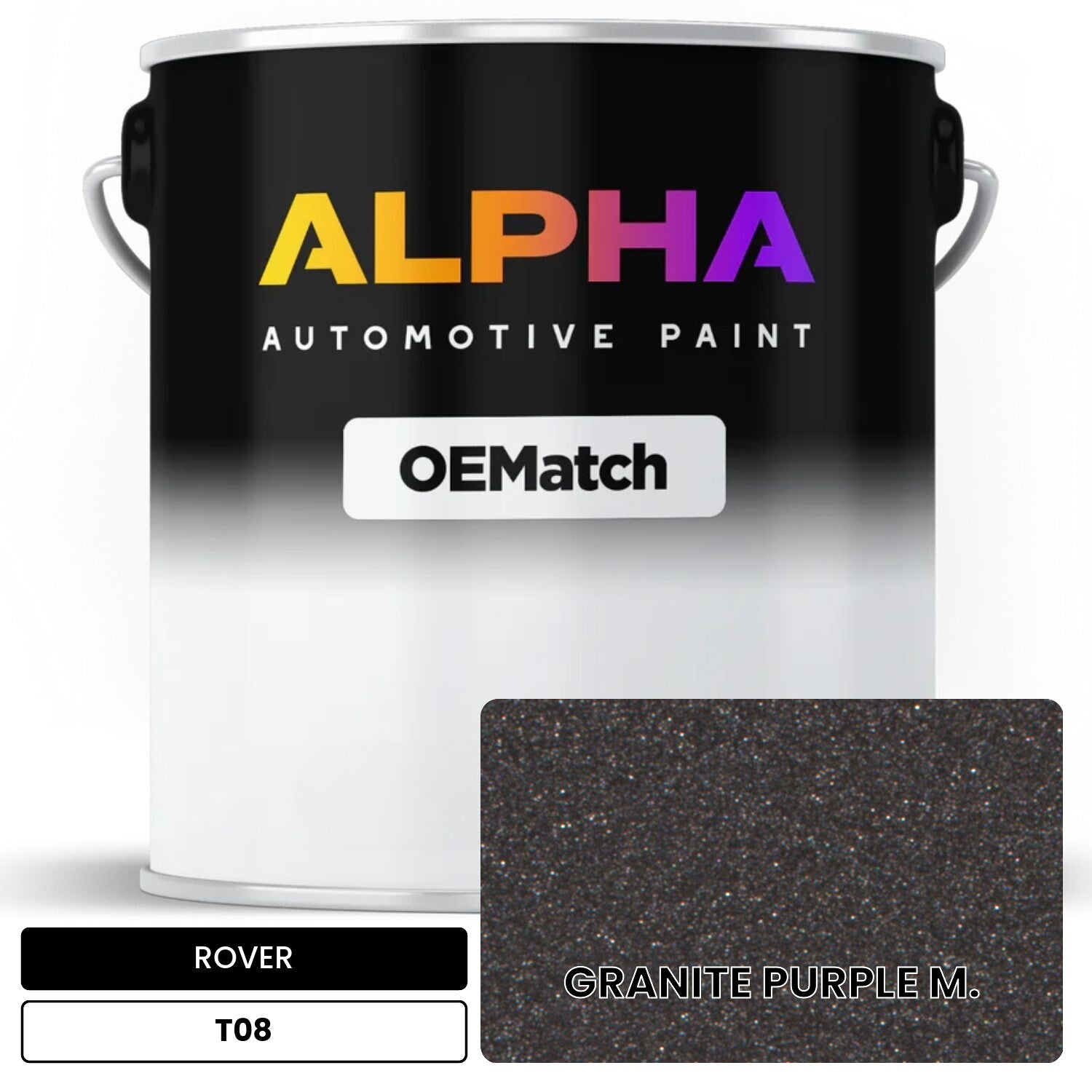 ROVER GRANITE PURPLE M. T08 OEMatch Basecoat