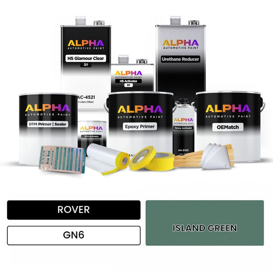 ROVER ISLAND GREEN GN6 OEMatch Vehicle Paint Kit
