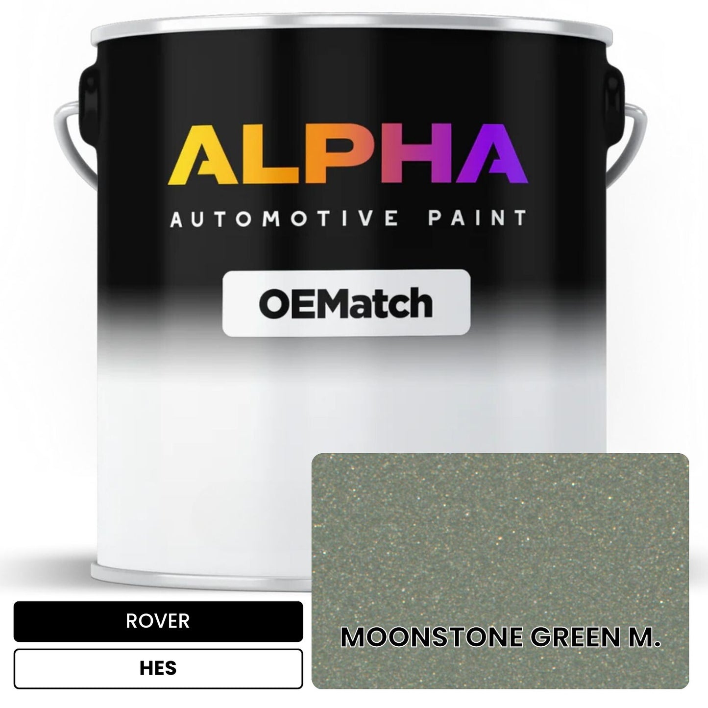 ROVER MOONSTONE GREEN M. HES OEMatch Basecoat