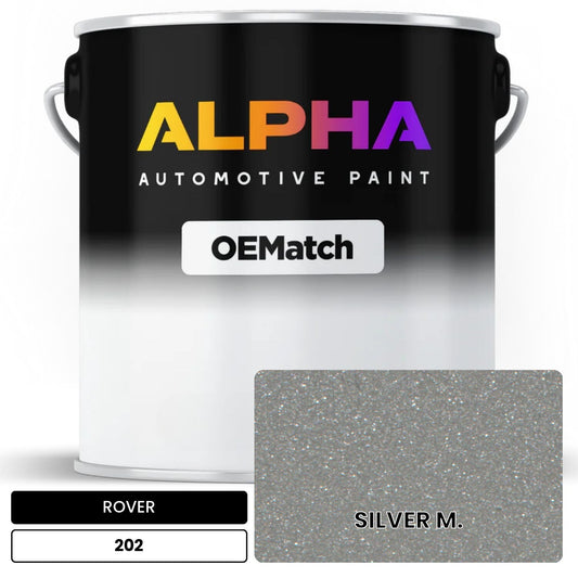 ROVER SILVER M. 202 OEMatch Basecoat