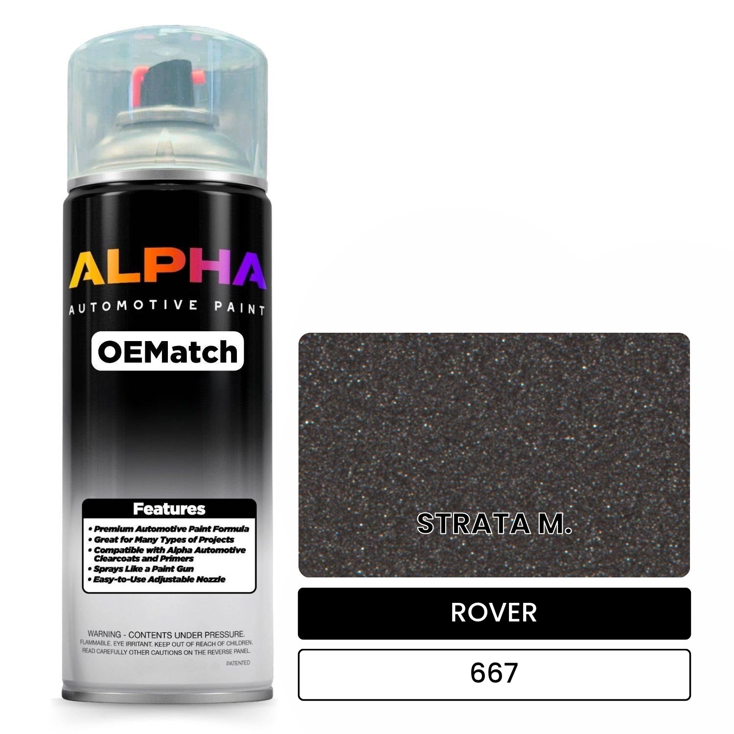 ROVER STRATA M. 667 OEMatch Spraycan
