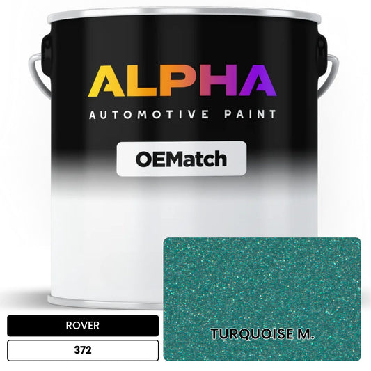 ROVER TURQUOISE M. 372 OEMatch Basecoat
