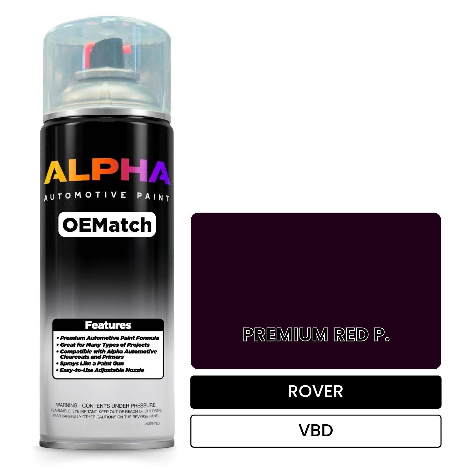 ROVER PREMIUM RED P. VBD OEMatch Spraycan
