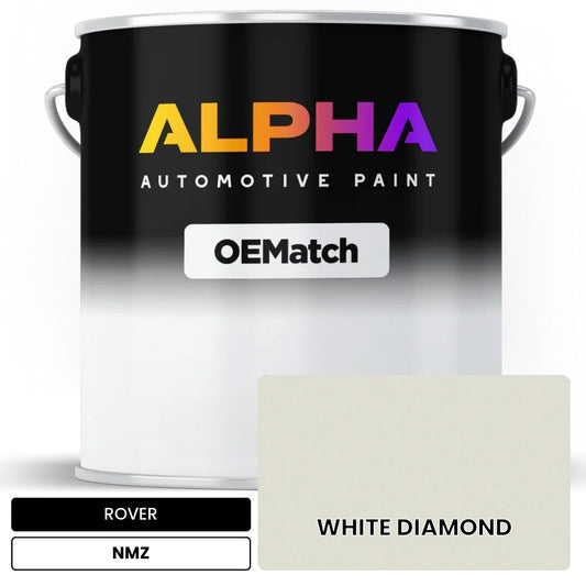 ROVER WHITE DIAMOND NMZ OEMatch Basecoat