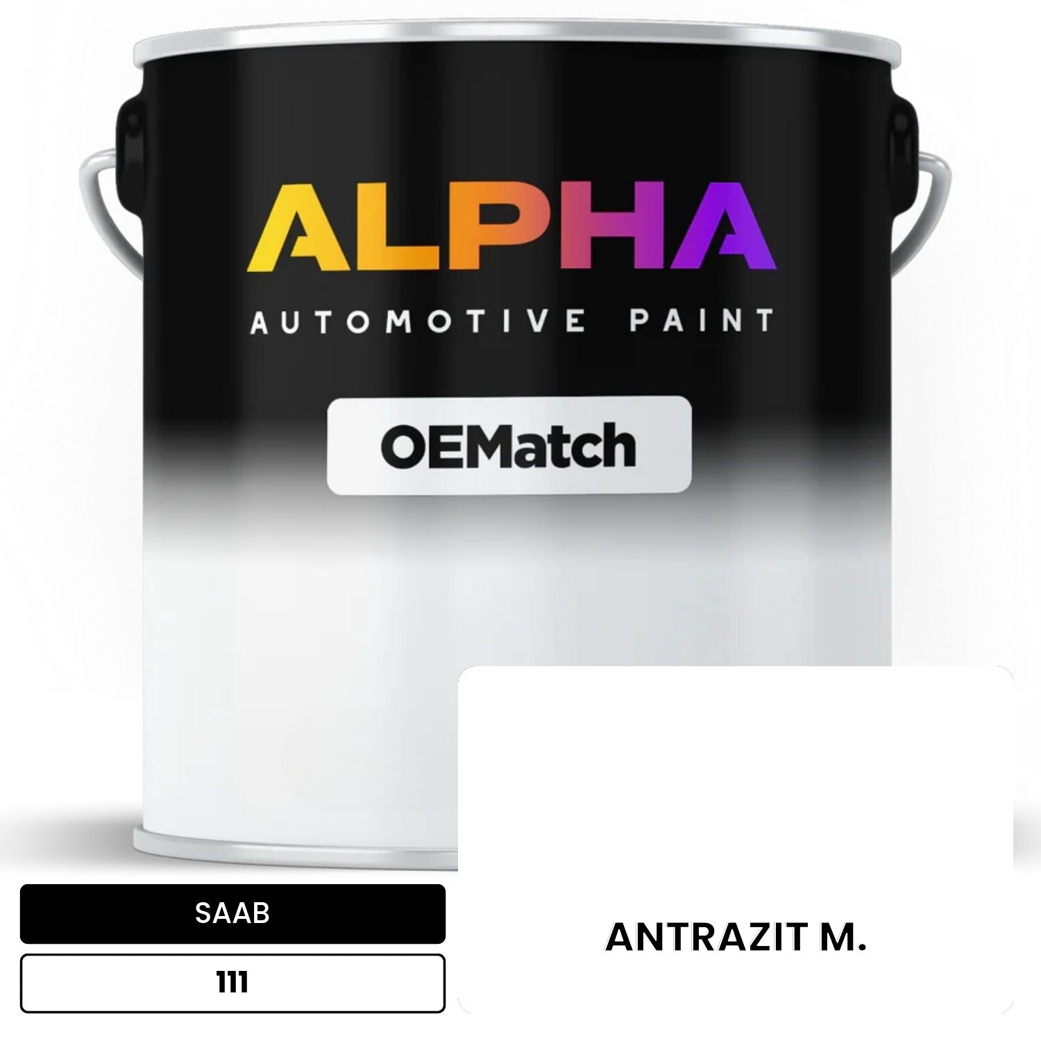 SAAB ANTRAZIT M. 111 OEMatch Basecoat