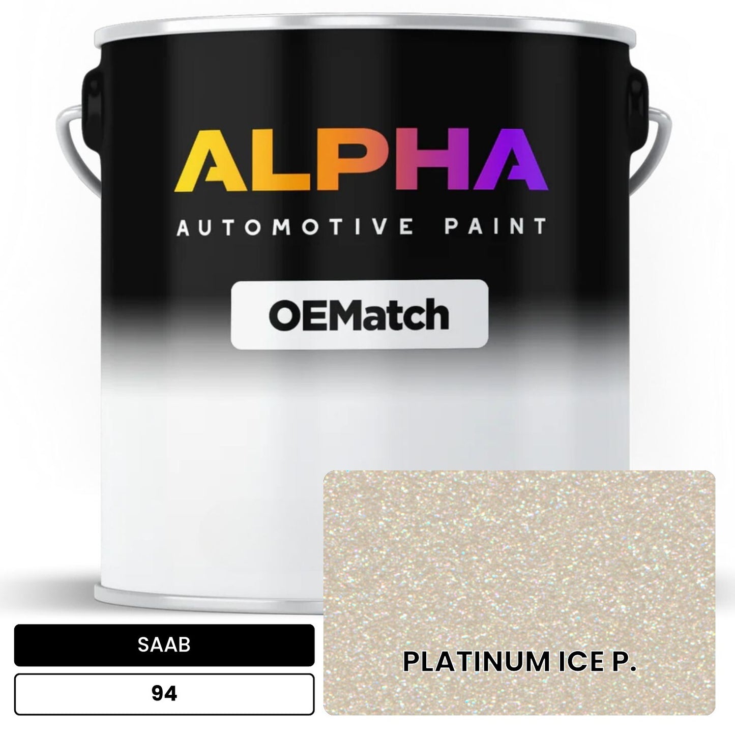SAAB PLATINUM ICE P. 94 OEMatch Basecoat
