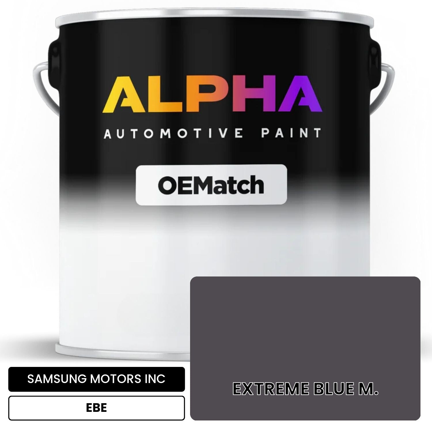 SAMSUNG MOTORS INC EXTREME BLUE M. EBE OEMatch Basecoat
