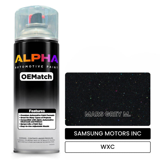 SAMSUNG MOTORS INC MARS GREY M. WXC OEMatch Spraycan
