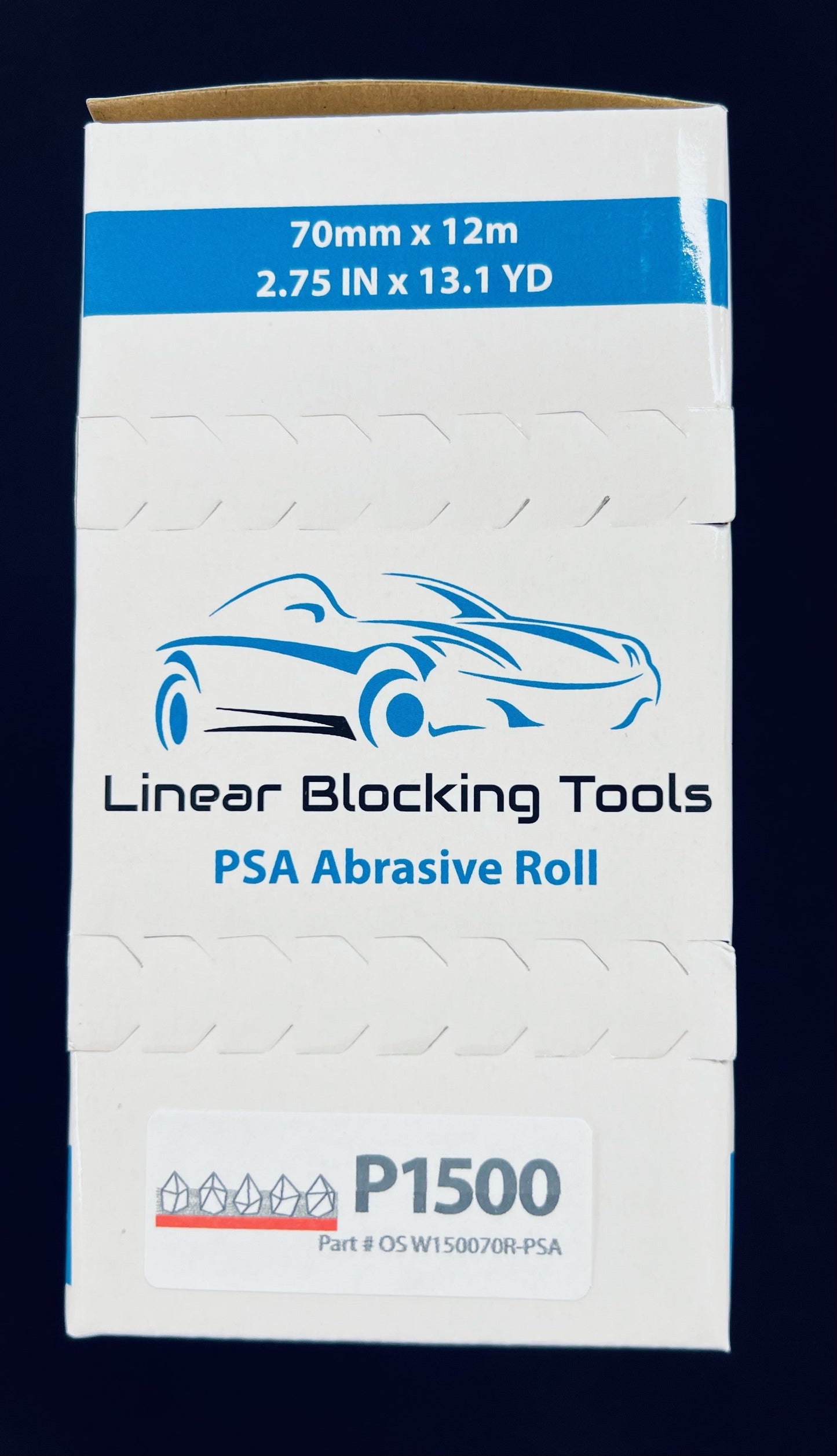 Linear Blocking Tools Wet Sandpaper 1500G (STICKY BACKED)