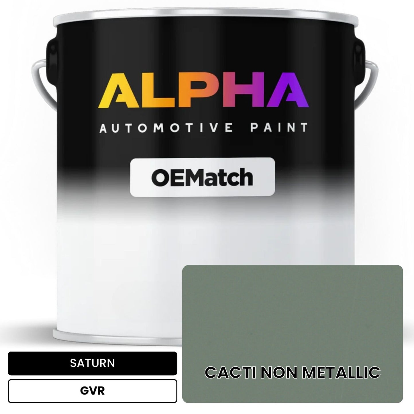 SATURN CACTI NON METALLIC GVR OEMatch Basecoat