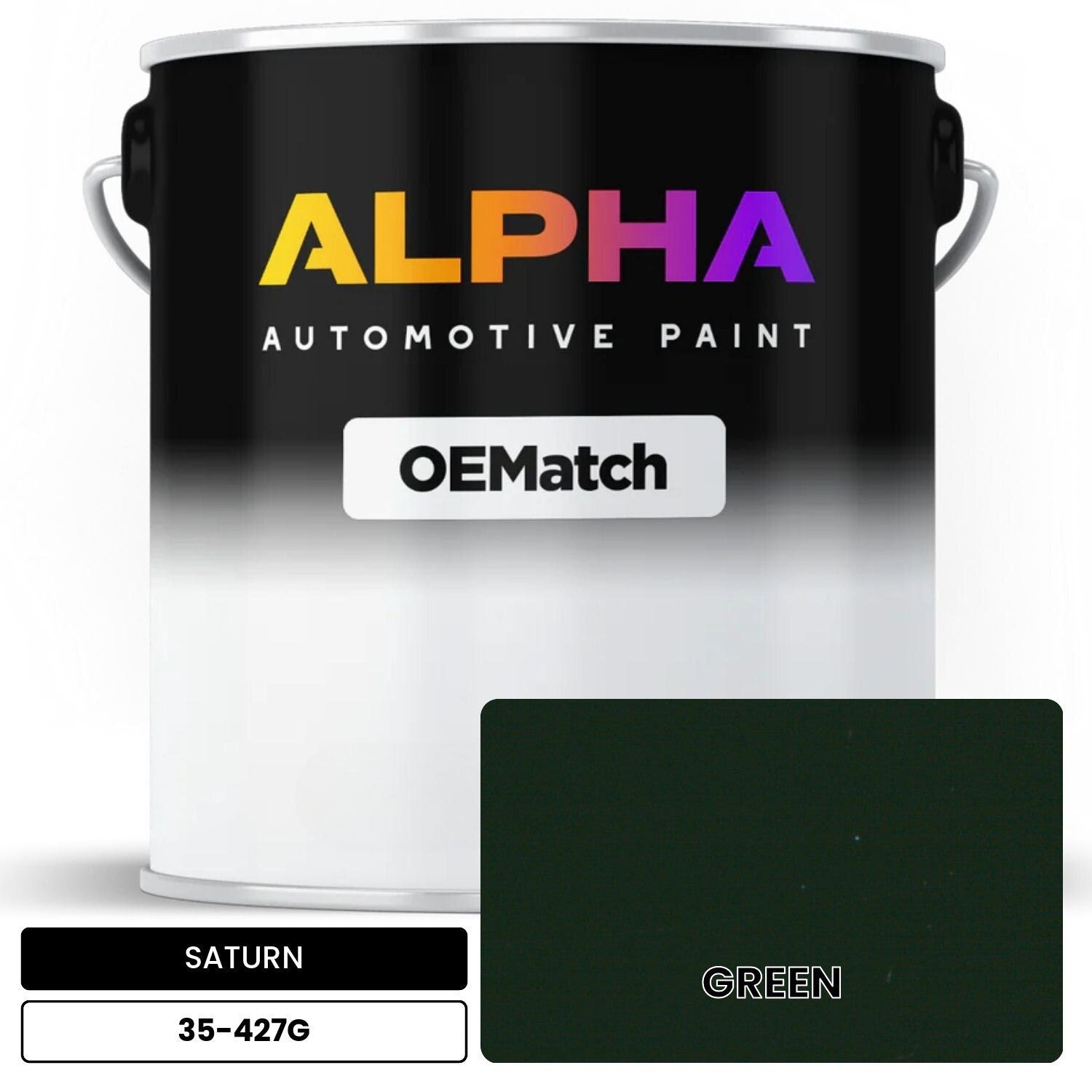 SATURN GREEN 35-427G OEMatch Basecoat