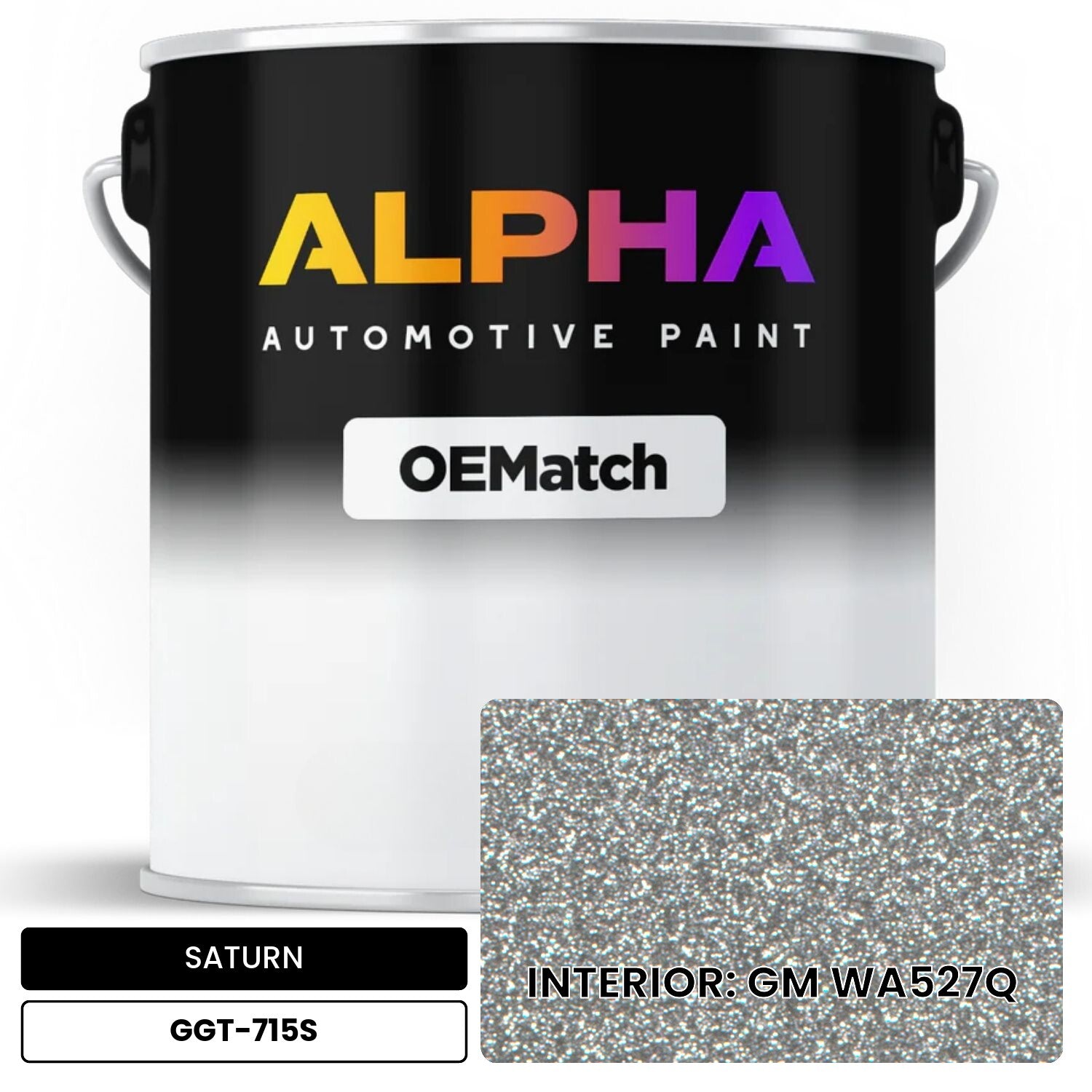 SATURN INTERIOR: GM WA527Q GGT-715S OEMatch Basecoat