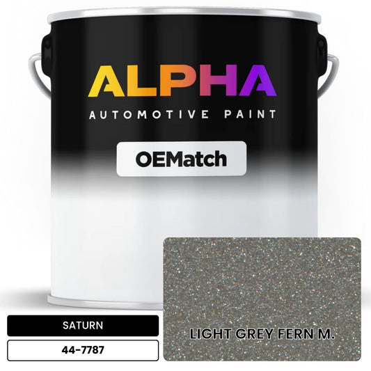 SATURN LIGHT GREY FERN M. 44-7787 OEMatch Basecoat