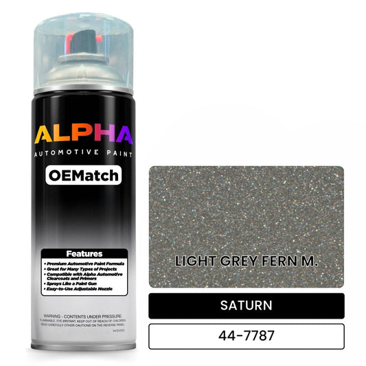 SATURN LIGHT GREY FERN M. 44-7787 OEMatch Spraycan