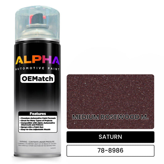 SATURN MEDIUM ROSEWOOD M. 78-8986 OEMatch Spraycan