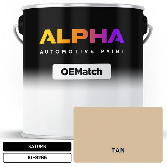 SATURN TAN 61-8265 OEMatch Basecoat