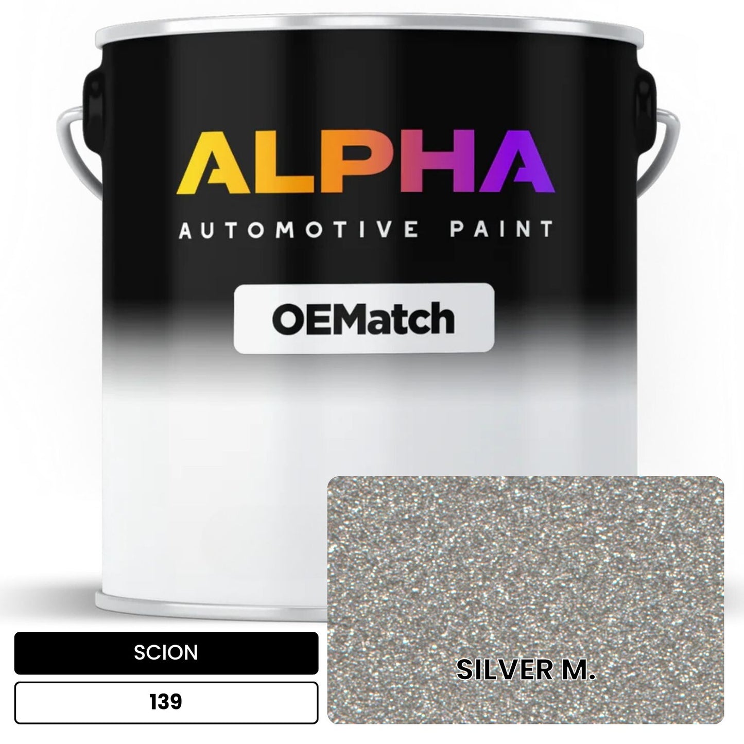 SCION SILVER M. 139 OEMatch Basecoat
