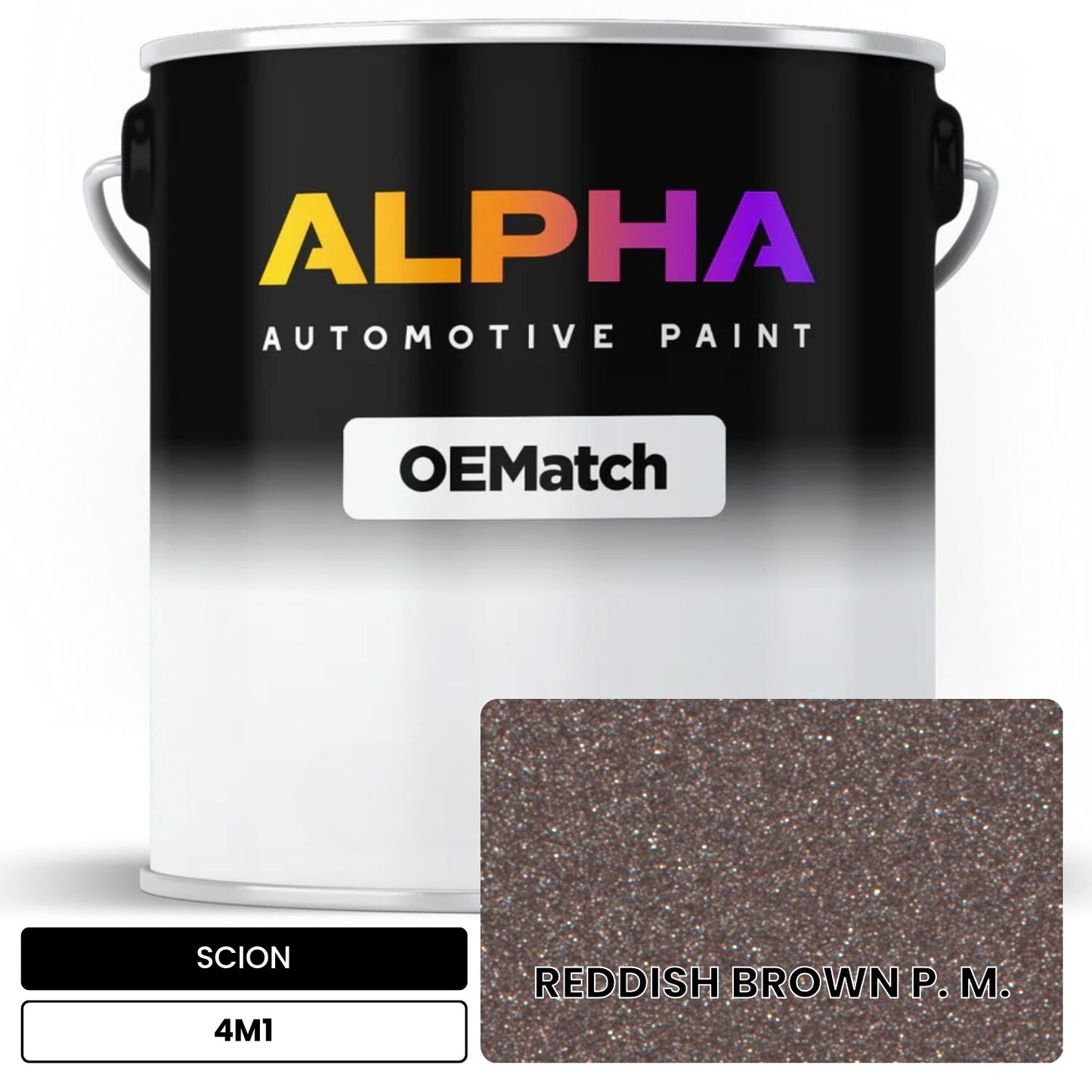 SCION REDDISH BROWN P. M. 4M1 OEMatch Basecoat