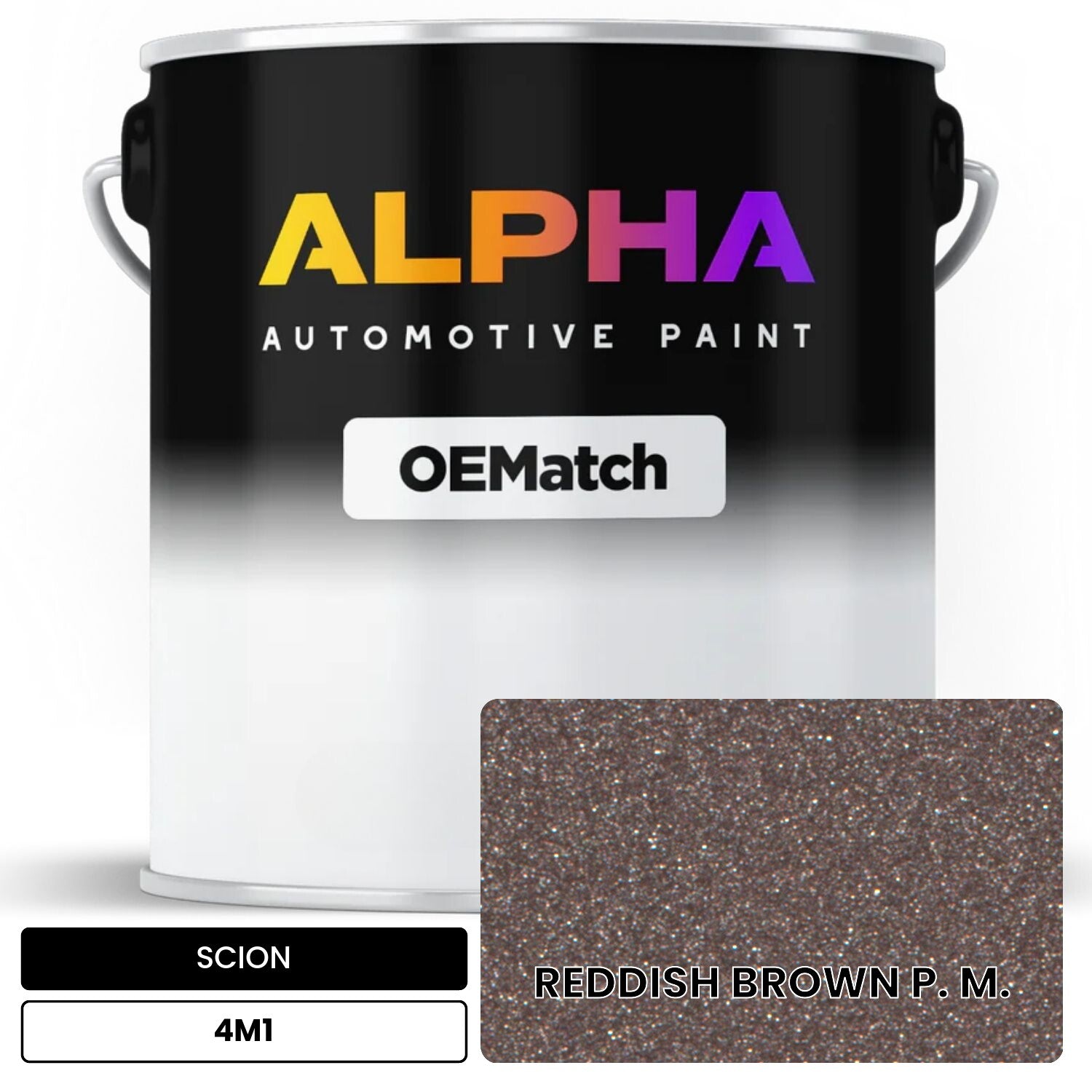 SCION REDDISH BROWN P. M. 4M1 OEMatch Basecoat