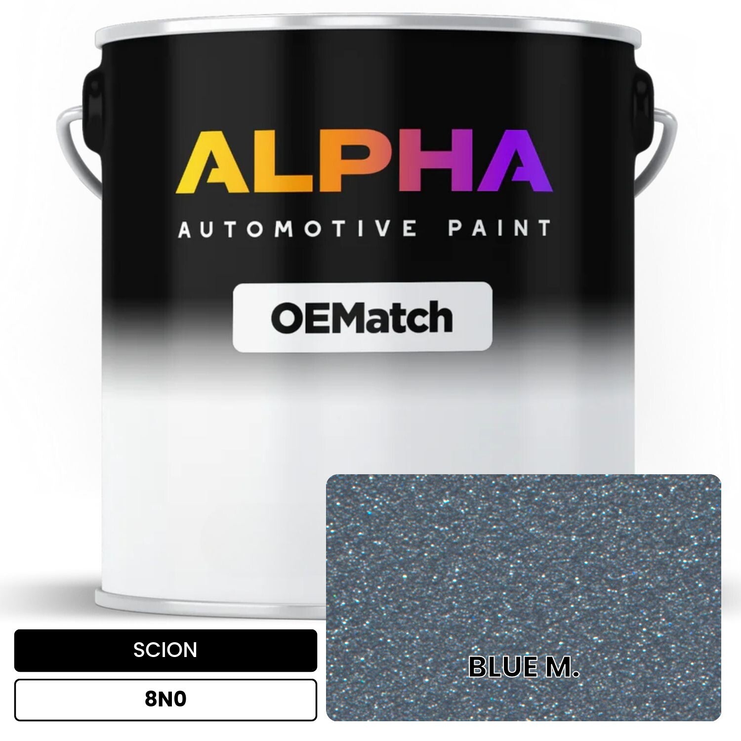 SCION BLUE M. 8N0 OEMatch Basecoat