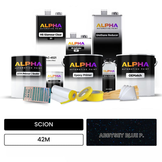 SCION ABBYSEY BLUE P. 42M OEMatch Vehicle Paint Kit