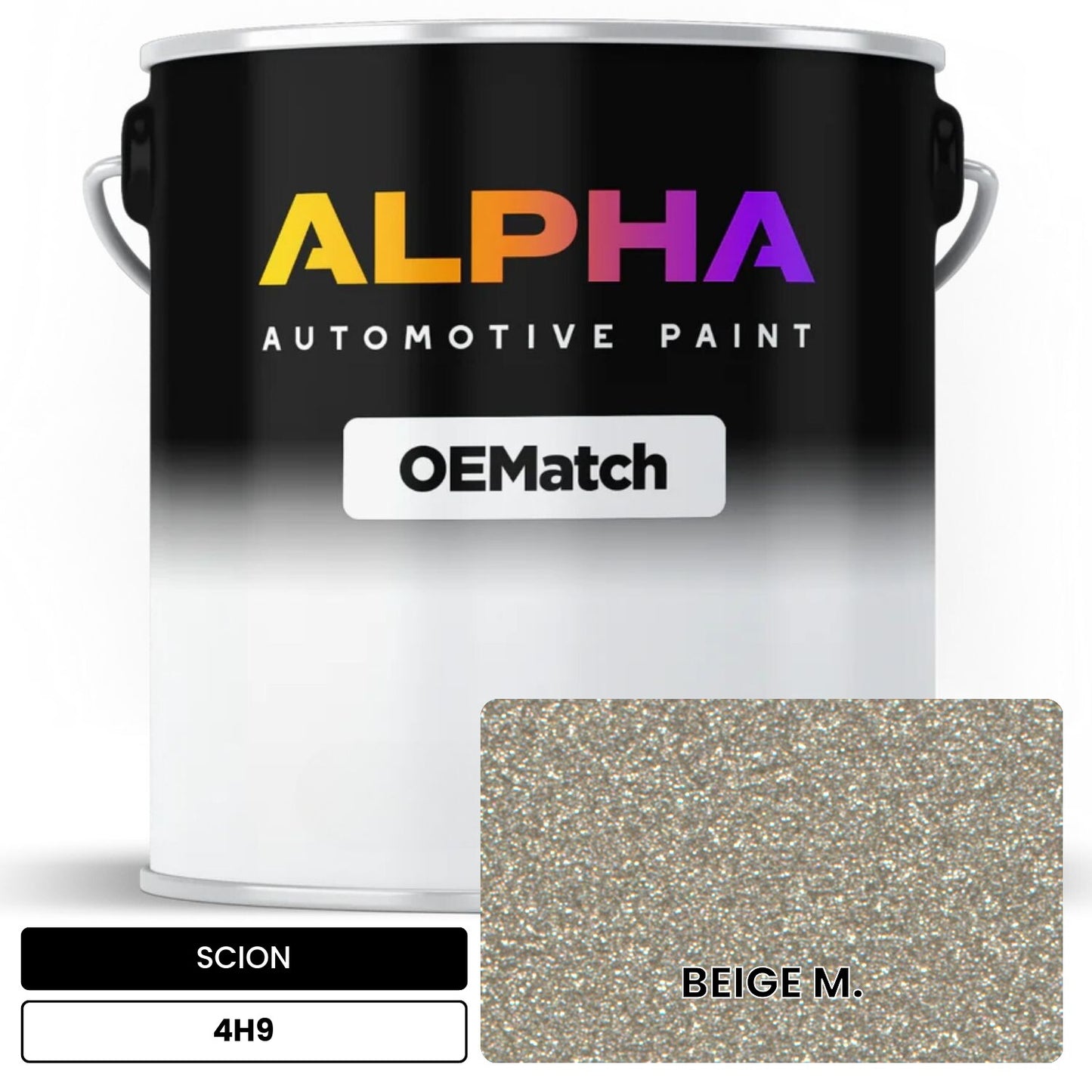 SCION BEIGE M. 4H9 OEMatch Basecoat