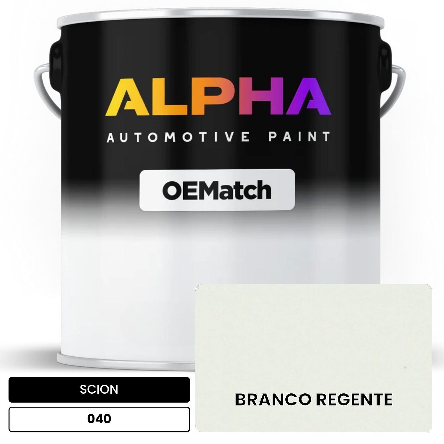 SCION BRANCO REGENTE 040 OEMatch Basecoat