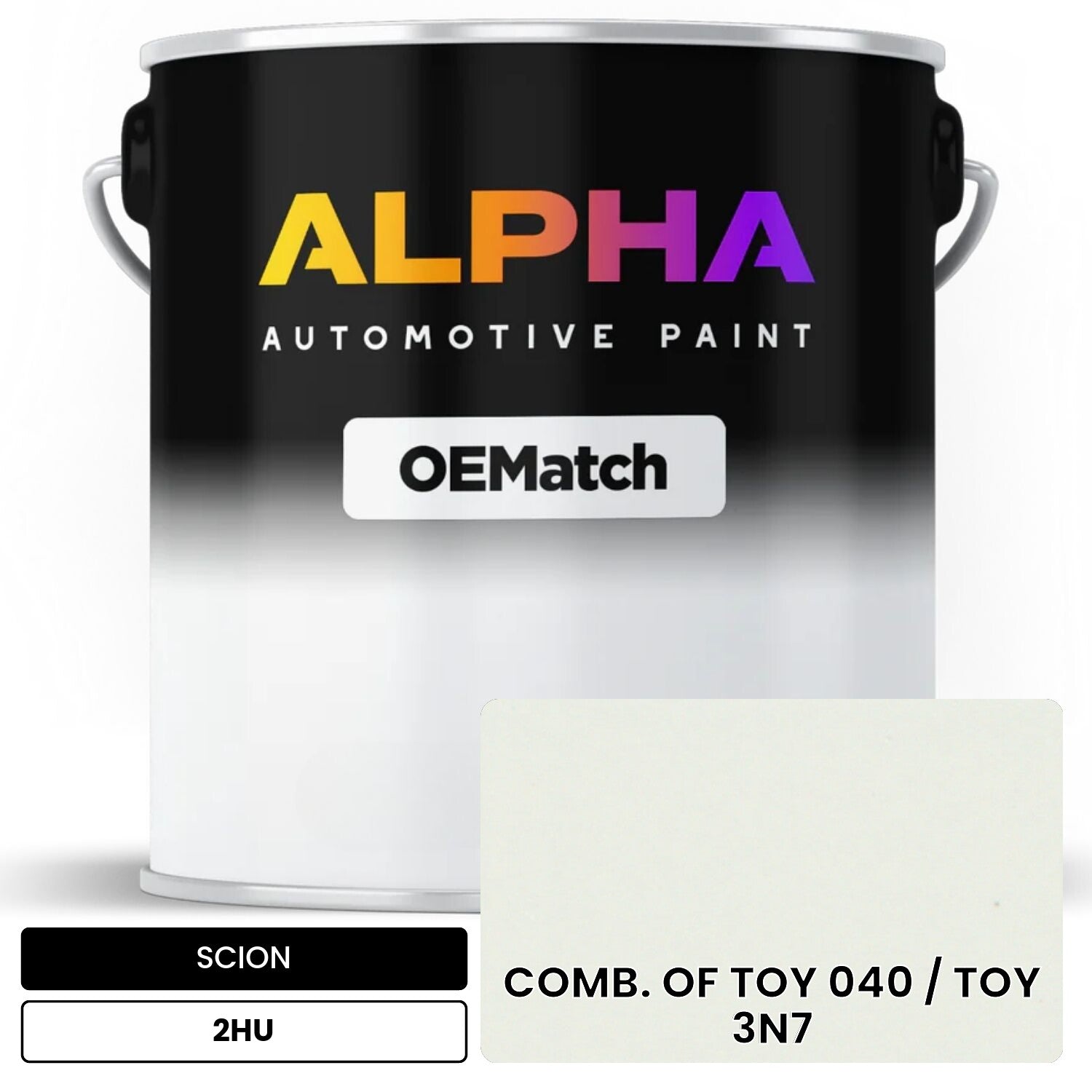 SCION COMB. OF TOY 040 / TOY 3N7 2HU OEMatch Basecoat