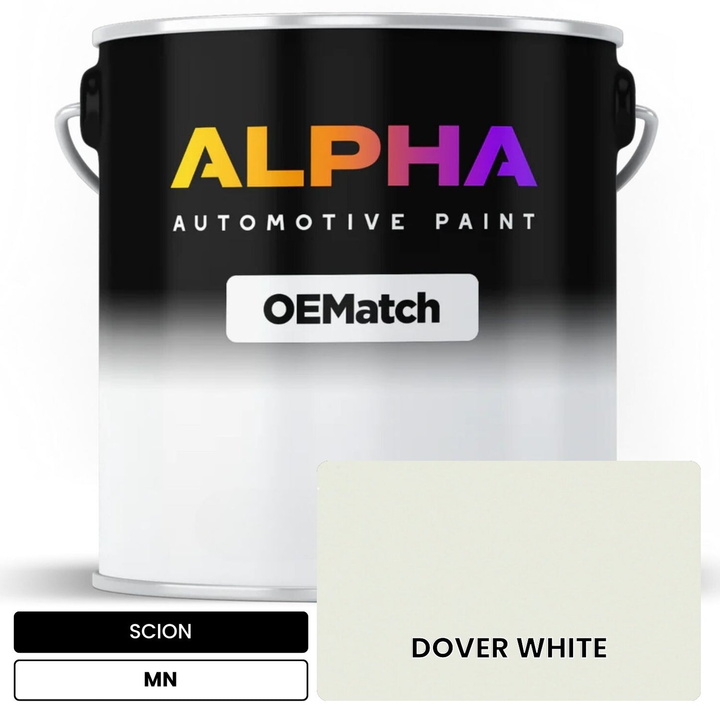 SCION DOVER WHITE MN OEMatch Basecoat