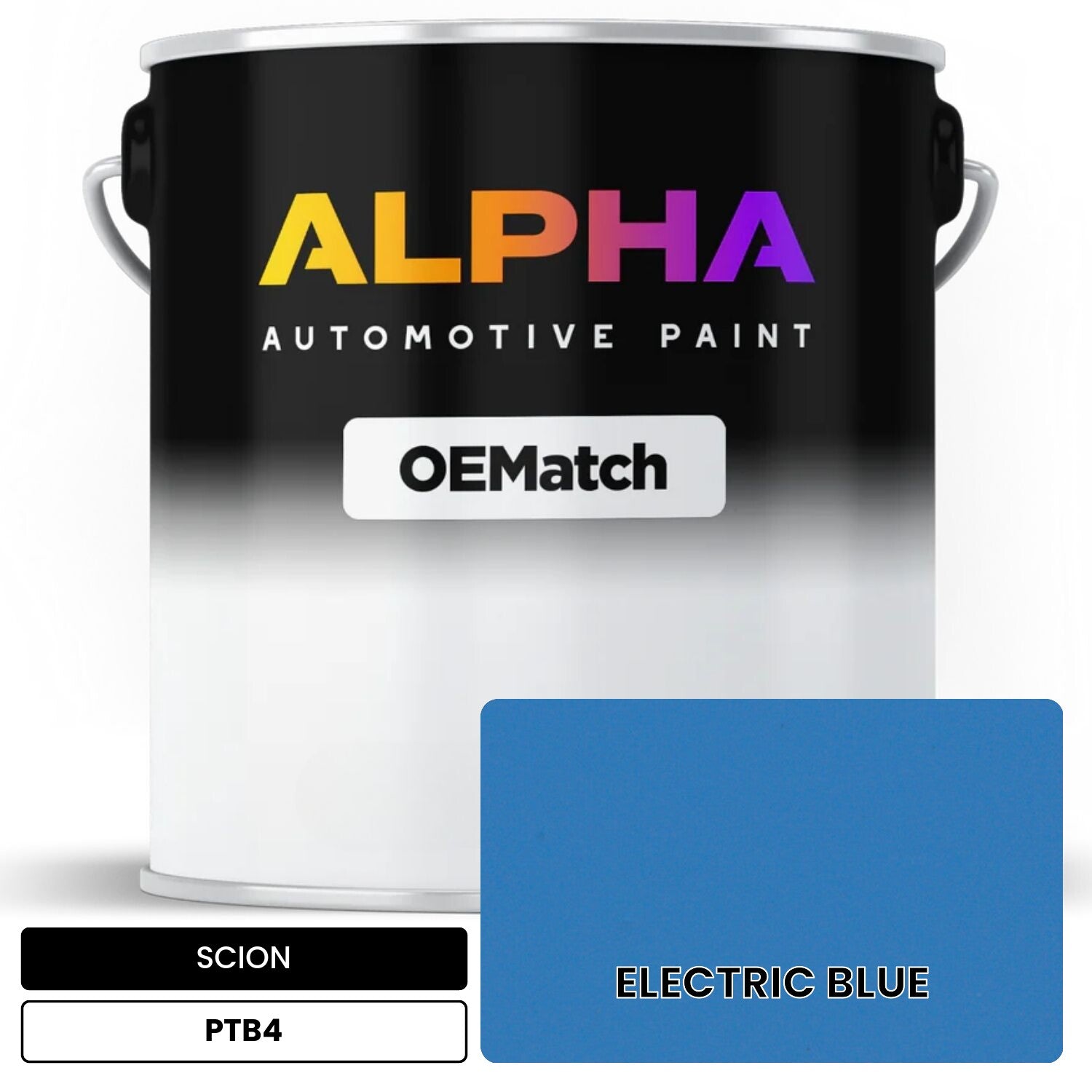 SCION ELECTRIC BLUE PTB4 OEMatch Basecoat