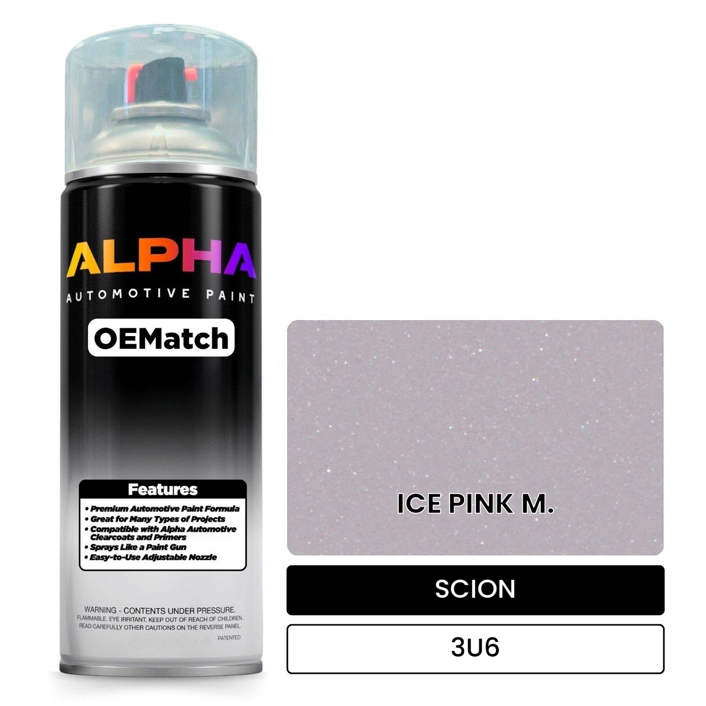 SCION ICE PINK M. 3U6 OEMatch Spraycan