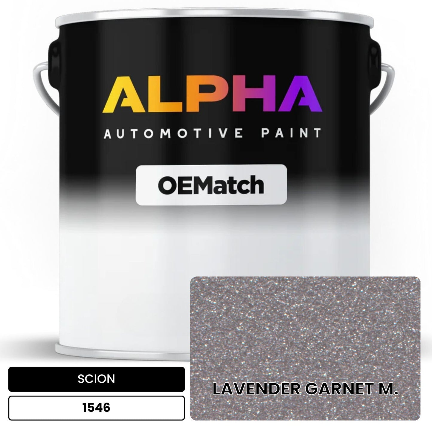 SCION LAVENDER GARNET M. 1546 OEMatch Basecoat